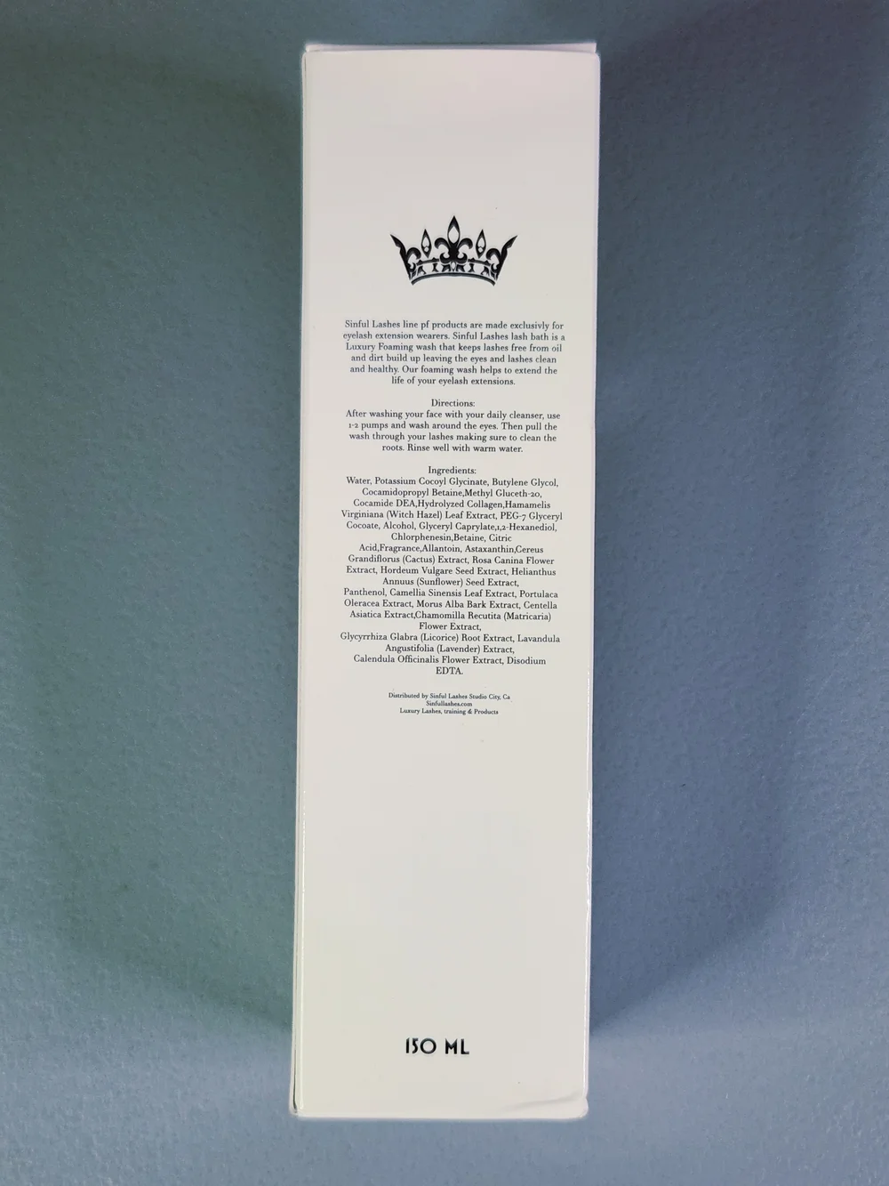 Botanical Lash Bath Foaming Lash Cleanser